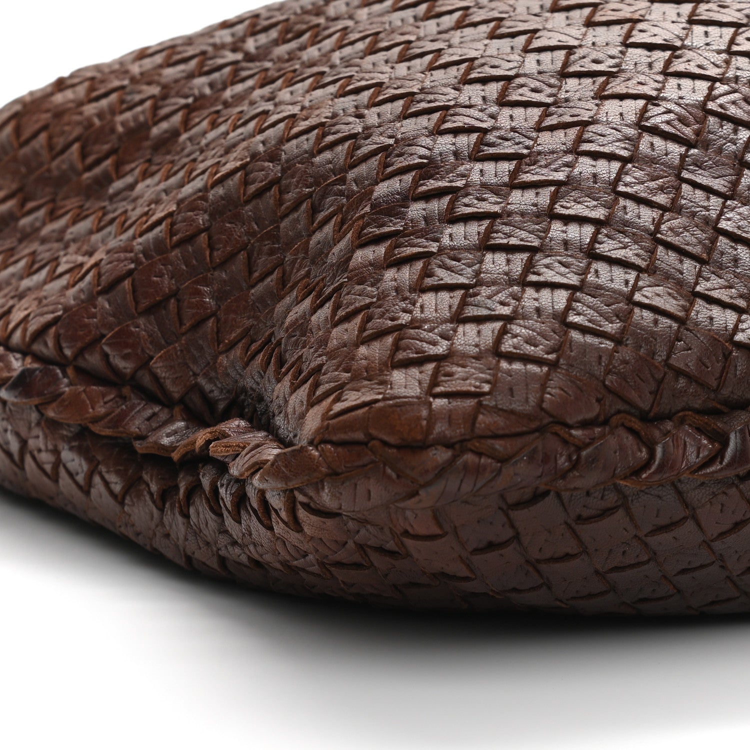 Bottega Veneta Intagli Intrecciato Large Veneta Hobo Ebano 9 of 10