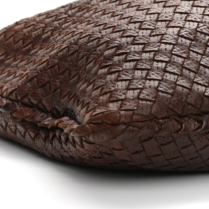 Bottega Veneta Intagli Intrecciato Large Veneta Hobo Ebano 9 of 10