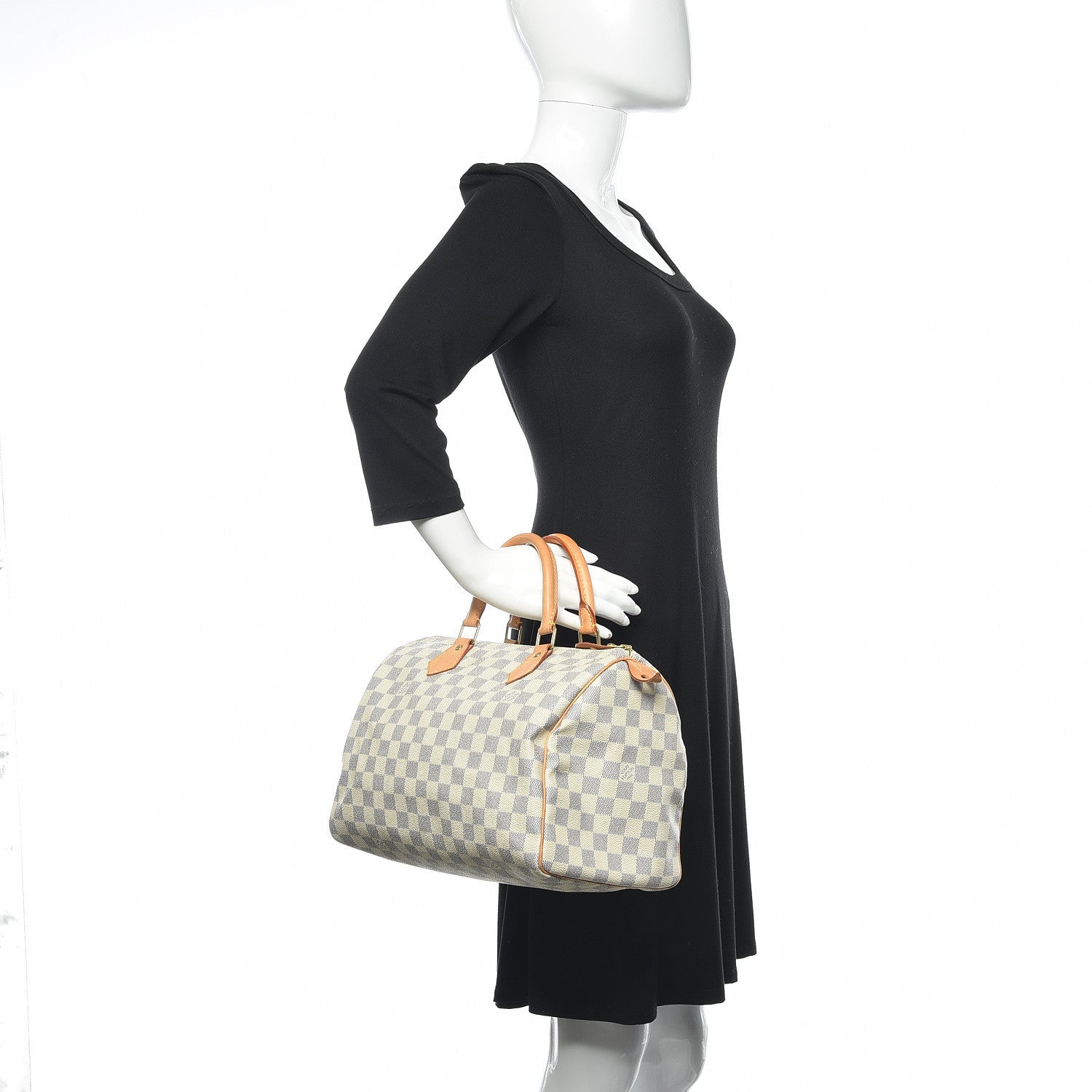 Louis Vuitton Damier Azur Speedy 30 2 of 13