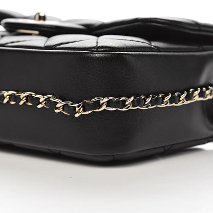 Chanel Lambskin Quilted Small My Precious Flap Black 9 of 12
