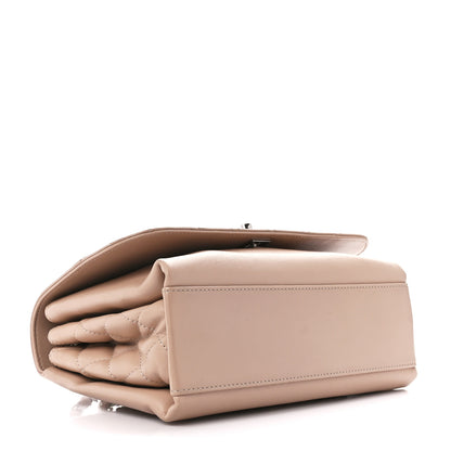 Chanel Calfskin Small Tramezzo Flap Beige 4 of 15