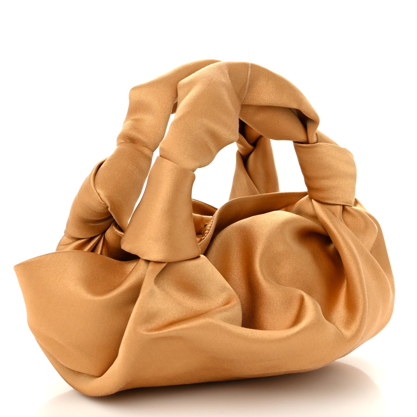 Satin The Ascot Bag Beige