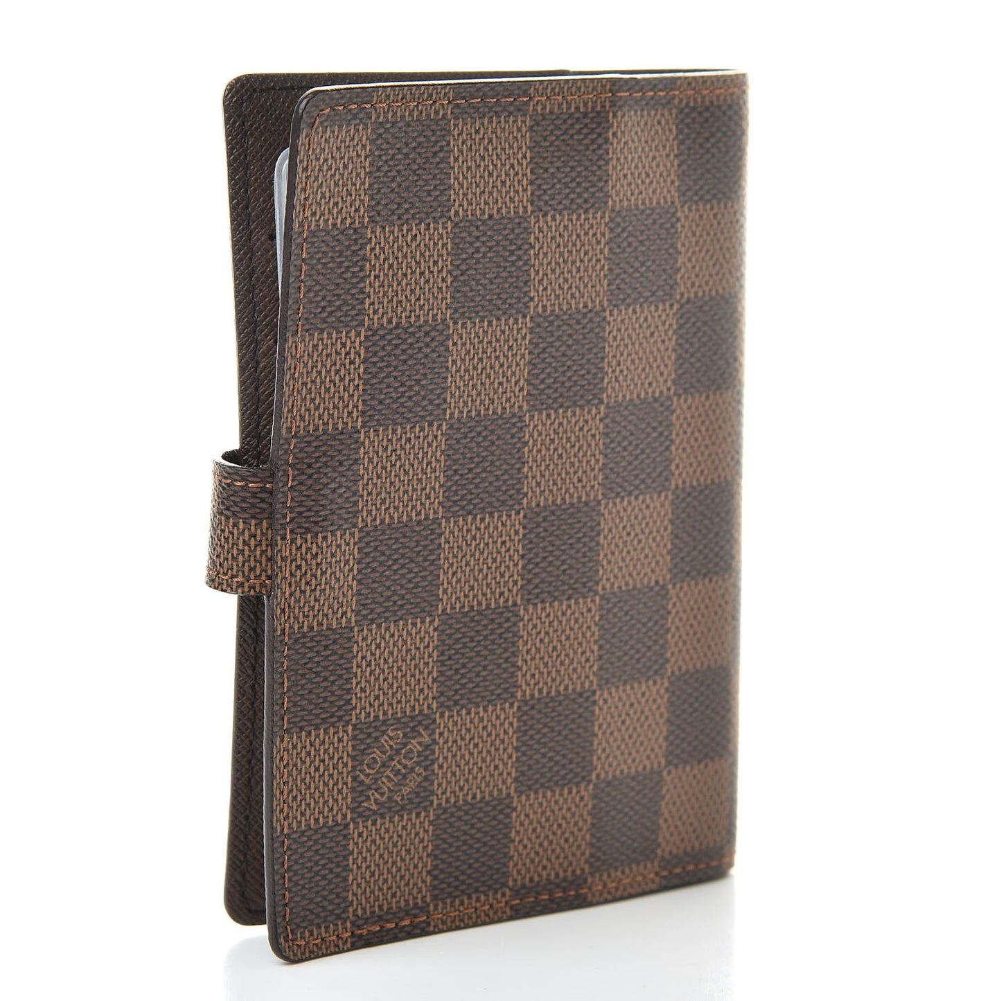 Damier Ebene Small Ring Agenda Cover