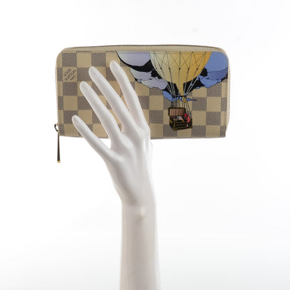 Louis Vuitton Damier Azur Illustre Zippy Wallet 2 of 7