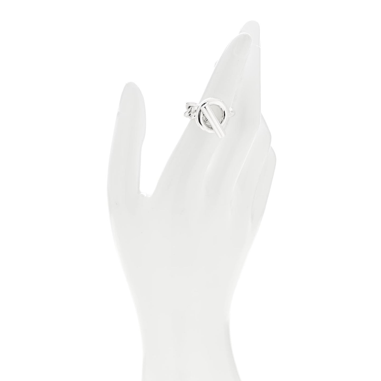 Sterling Silver GM Croisette Ring 54 6.75