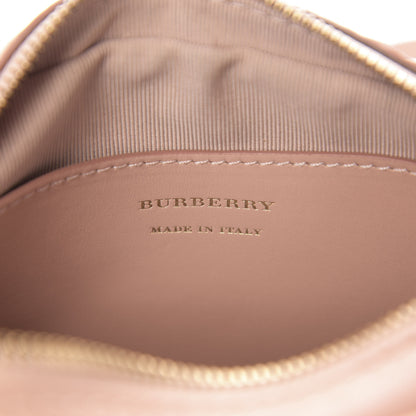 Burberry Smooth Calfskin 1983 Knight Check Link Bum Bag Pale Orchid 6 of 9