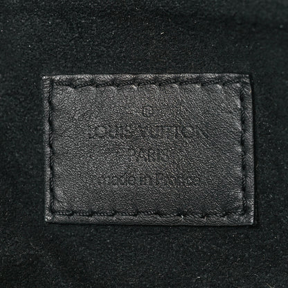 Louis Vuitton Monogram Flower Zipped Tote PM Black 6 of 11