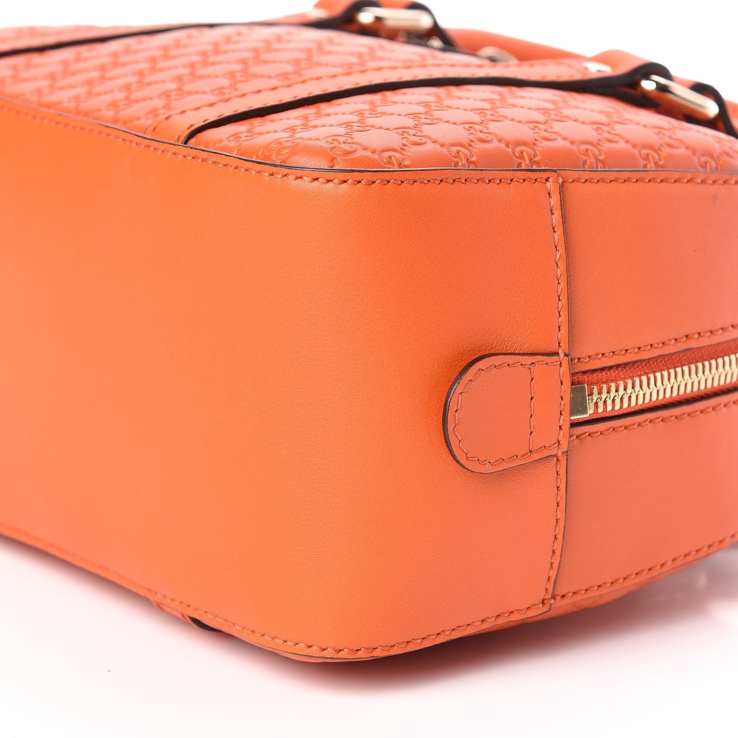 Soft Microguccissima Small Crossbody Bag Sun Orange