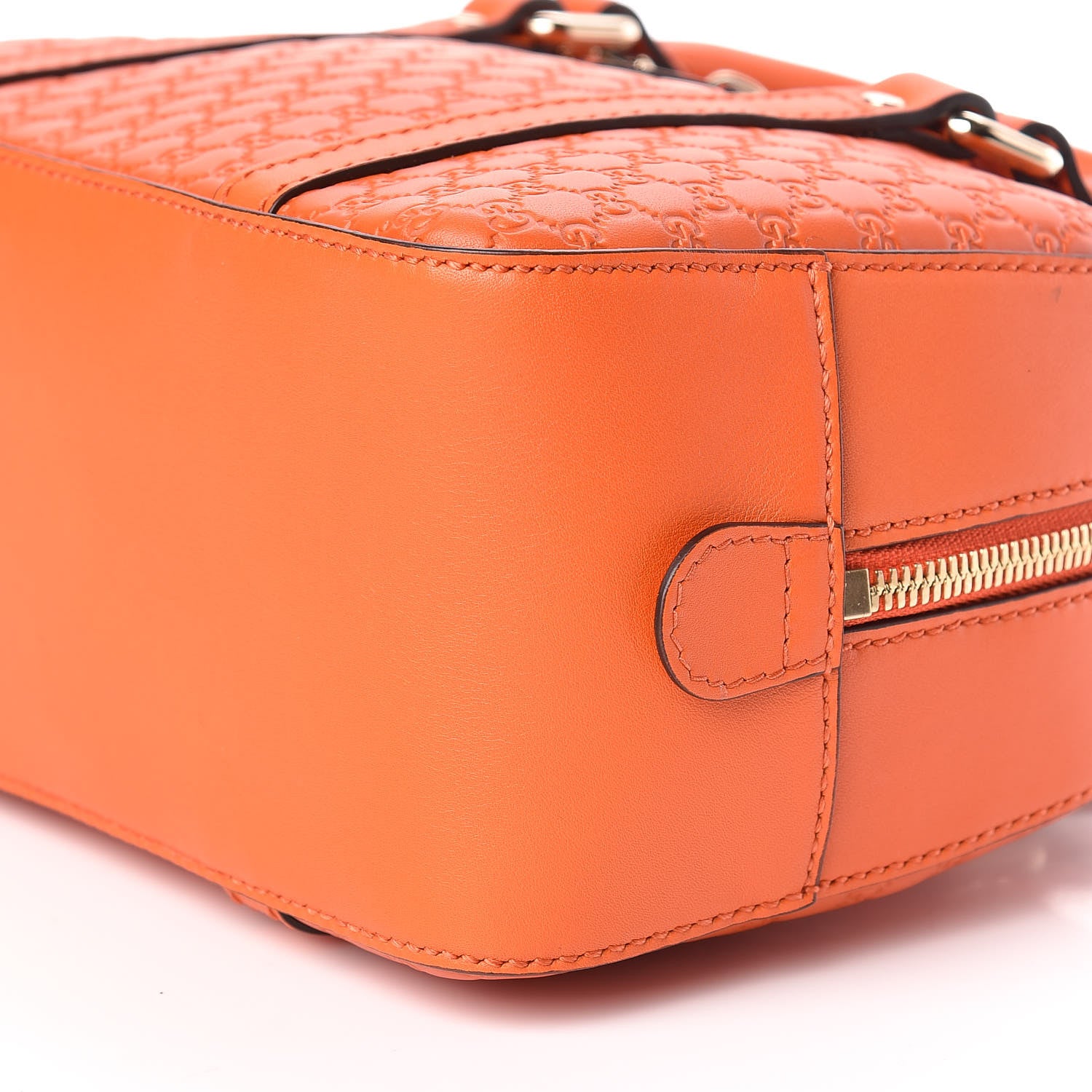 Gucci Soft Microguccissima Small Crossbody Bag Sun Orange 7 of 10