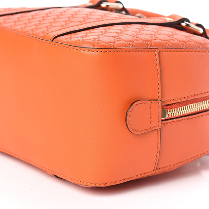Gucci Soft Microguccissima Small Crossbody Bag Sun Orange 7 of 10