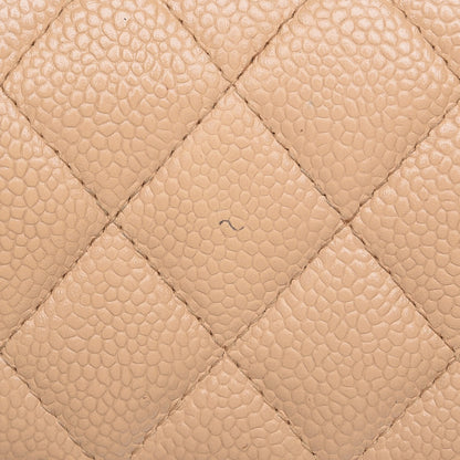 Chanel Caviar Quilted Small Double Flap Beige 11 of 13