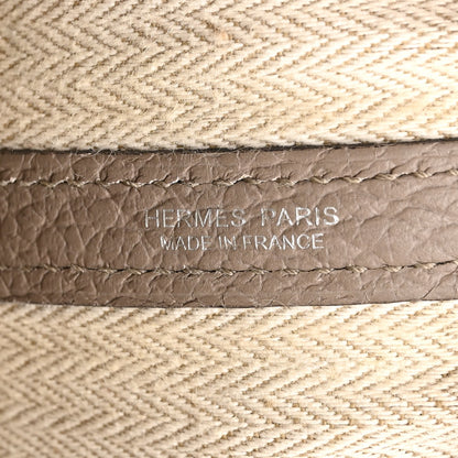 Hermes Vache Country Garden Party 30 TPM Gris Asphalte 6 of 12