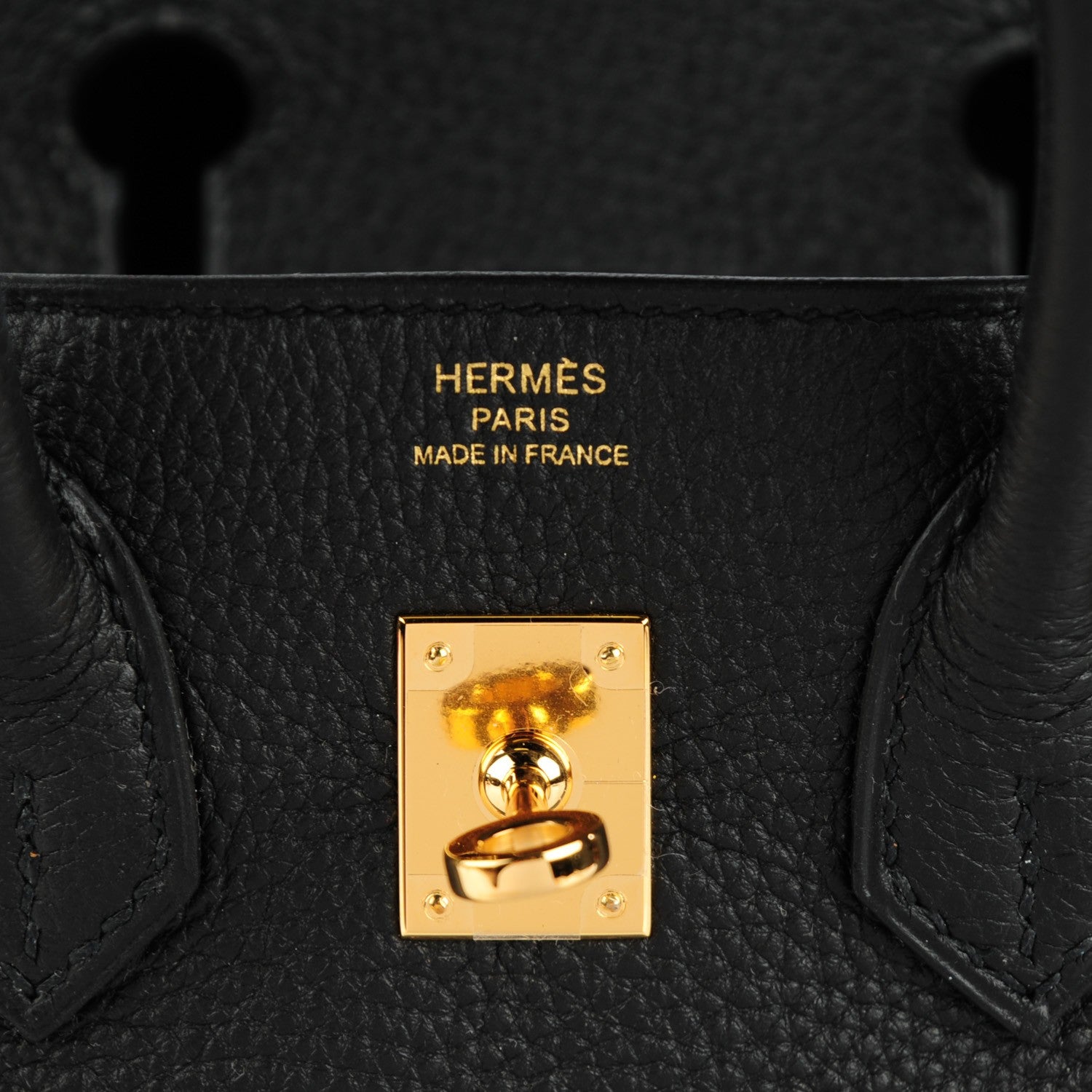 Hermes Togo Birkin 25 Black 8 of 22