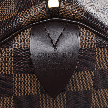 Louis Vuitton Damier Ebene Speedy 30 6 of 8