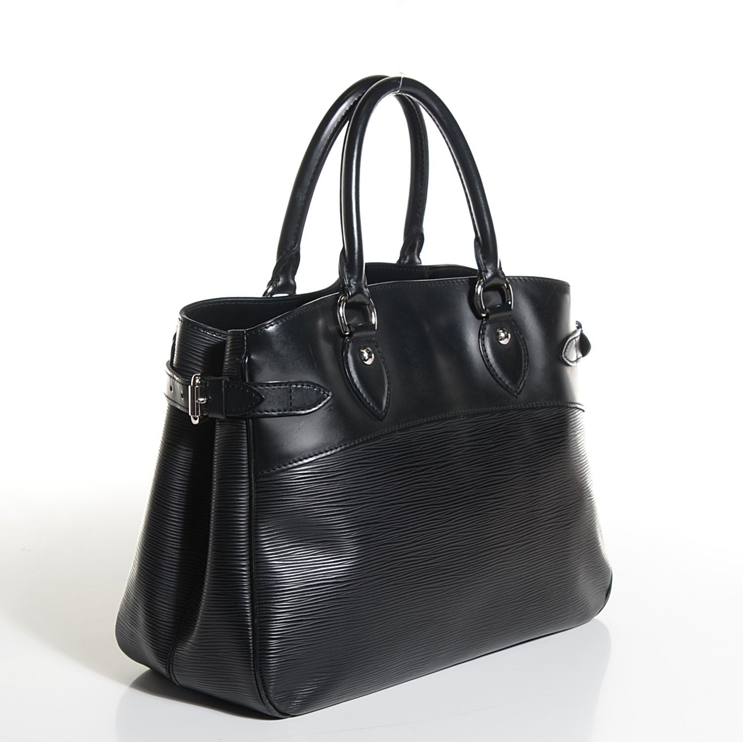 Louis Vuitton Epi Passy PM Black 3 of 7