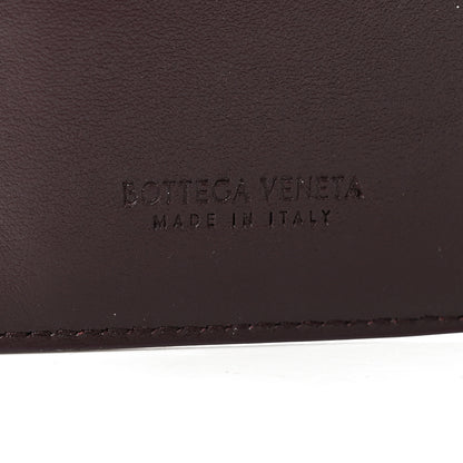 Bottega Veneta Nappa Maxi Intrecciato Small Bi-Fold Zip Wallet Grape 6 of 6