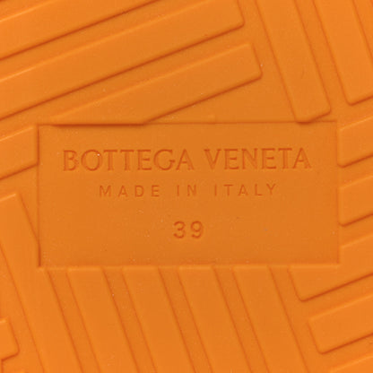 Bottega Veneta Rubber The Slider Sandals 39 Tangerine 8 of 9