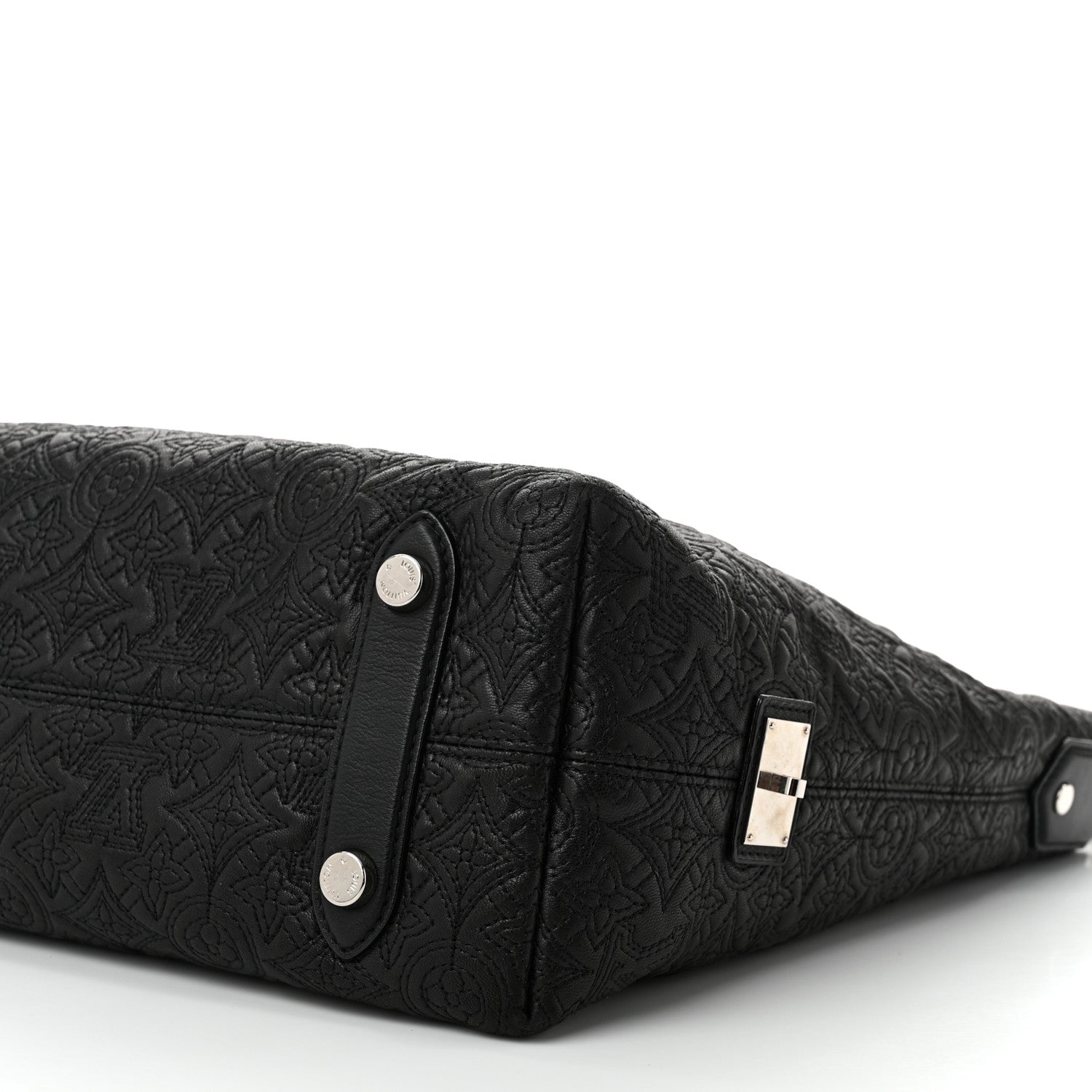 Louis Vuitton Monogram Lambskin Antheia Hobo PM Black 10 of 10