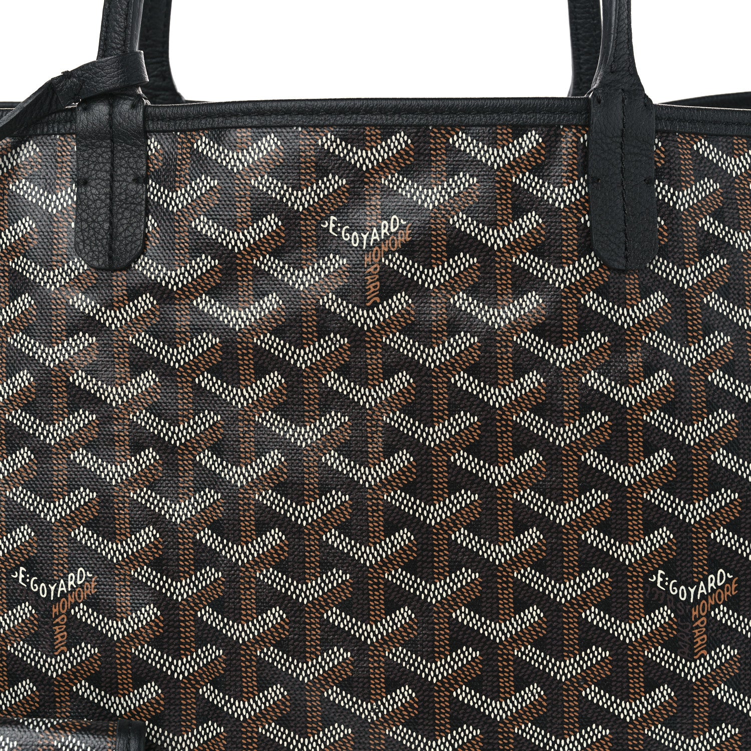 Goyard Goyardine Saint Louis PM Black 9 of 11