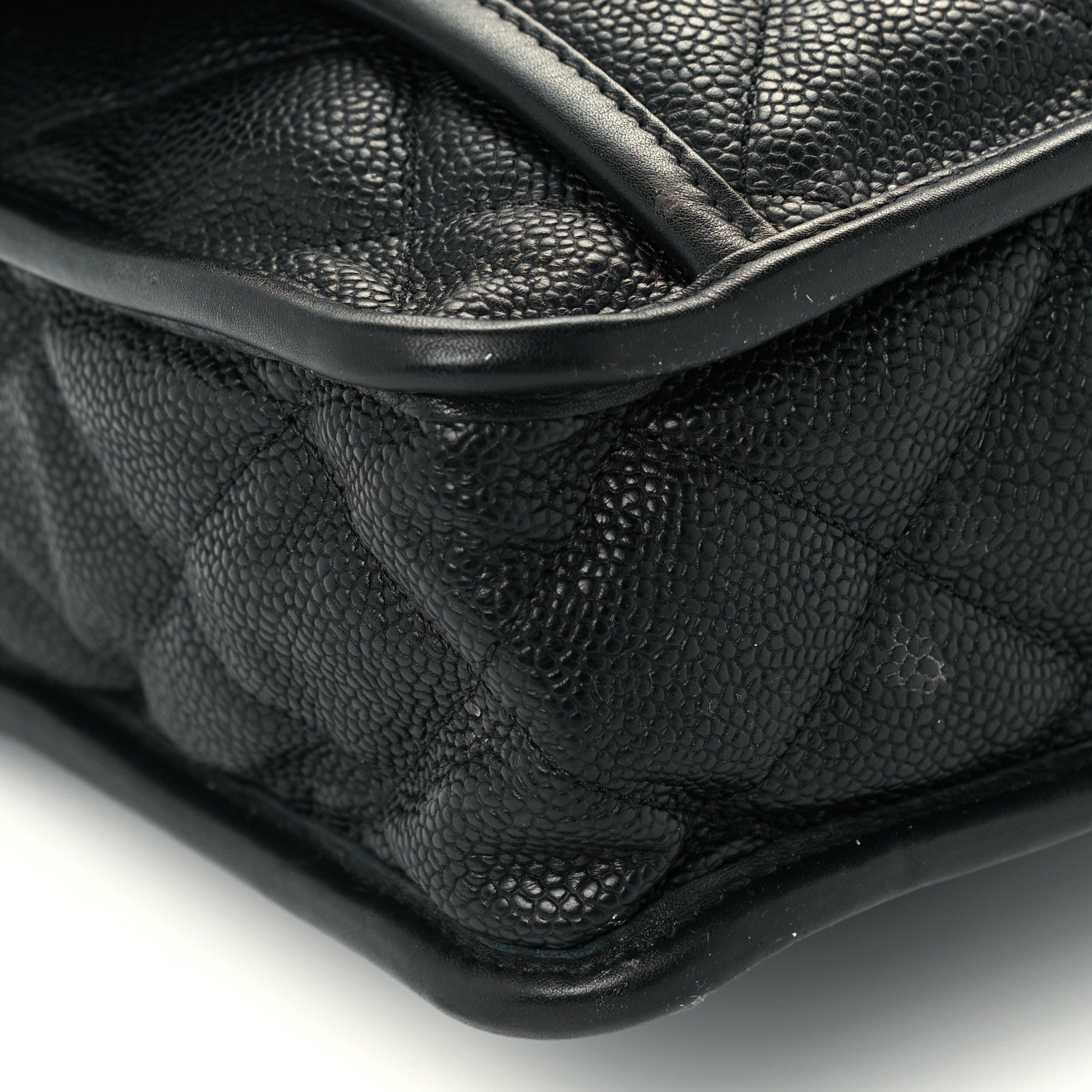 Chanel Caviar Quilted Large French Riviera Flap Black 10 of 11