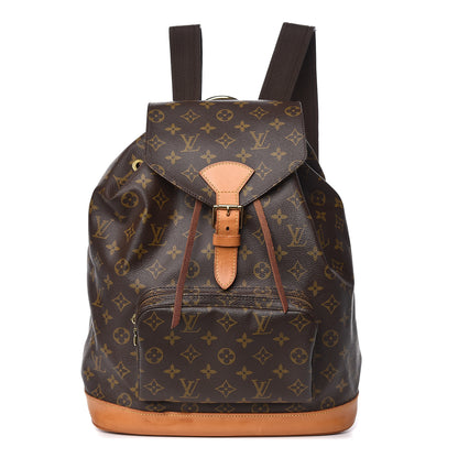 Louis Vuitton Monogram Montsouris GM Backpack 1 of 16