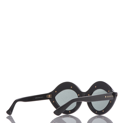 Gucci Acetate Crystal Studded Cat Eye Sunglasses GG3867/S Black 4 of 8