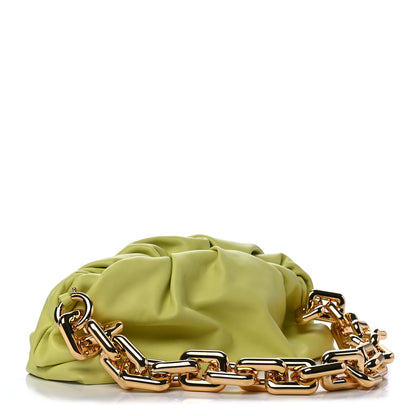 Bottega Veneta Calfskin The Pouch Chain Seagrass 2 of 4
