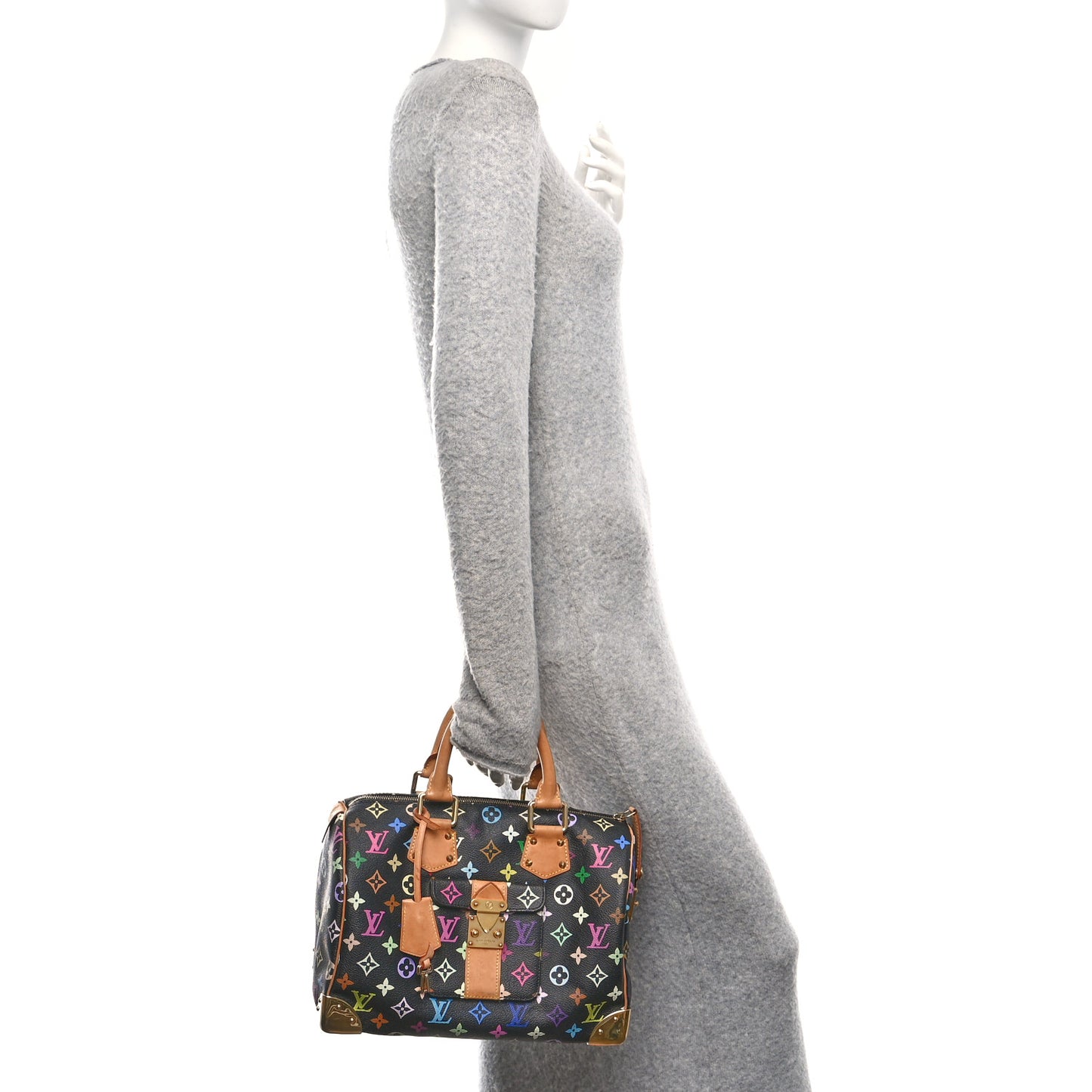 Monogram Multicolor Speedy 30 Black