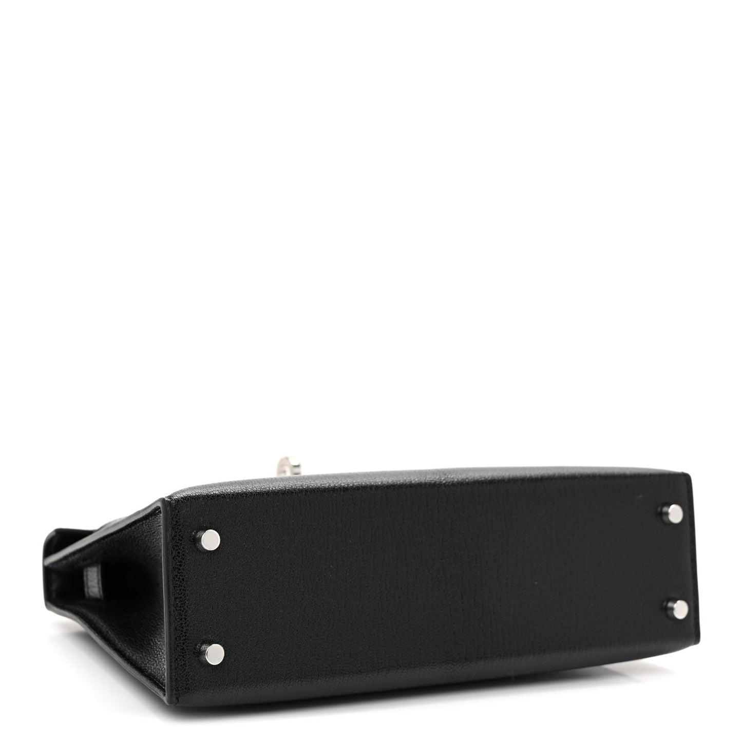 Chevre Chamkila Lizard Mini Kelly Sellier Touch 20 Black Ombre
