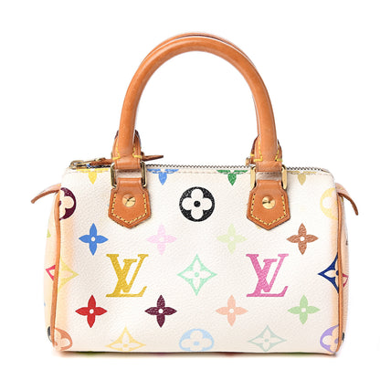 Louis Vuitton Monogram Multicolor Mini Sac HL Speedy White 1 of 9