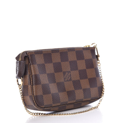 Louis Vuitton Damier Ebene Mini Pochette Accessories 3 of 8