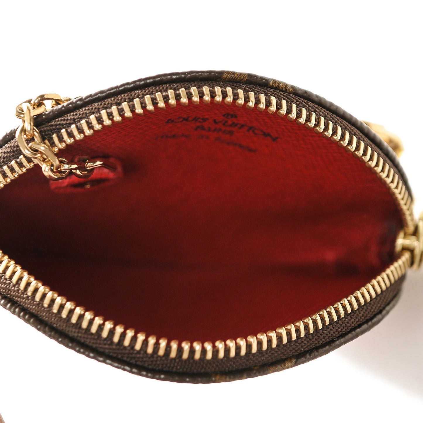 Monogram Cerises Round Coin Purse