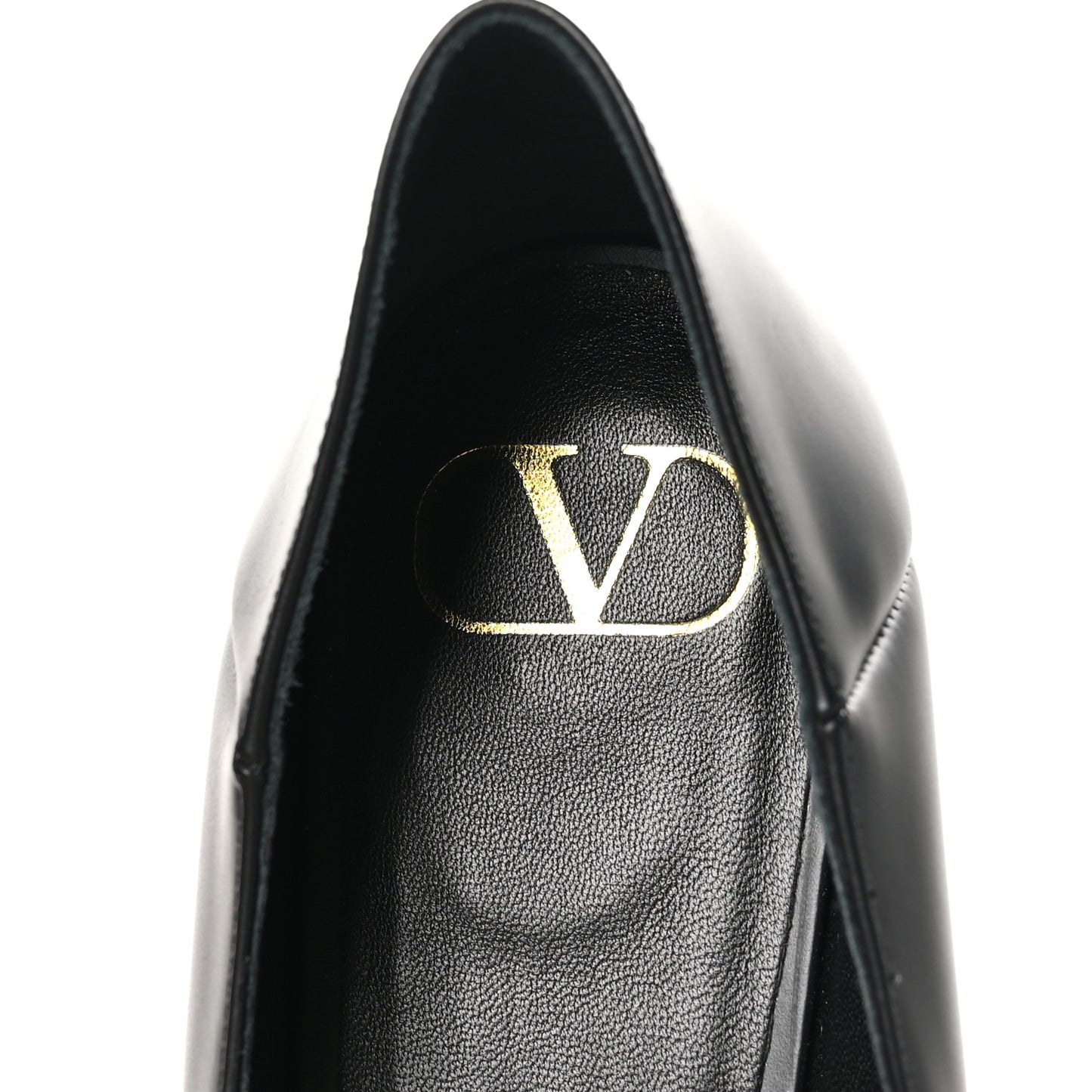 Nappa Vlogo Flats 40 Black