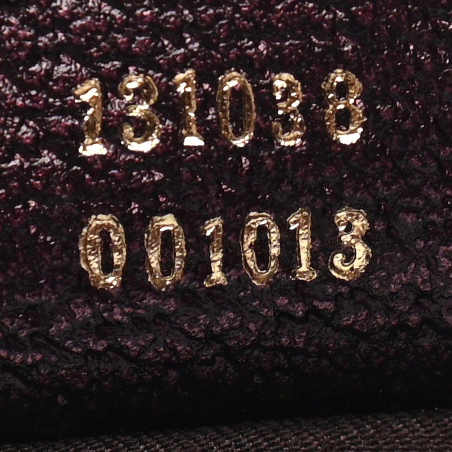 Gucci Monogram Bamboo Ring Hobo Aubergine 7 of 9
