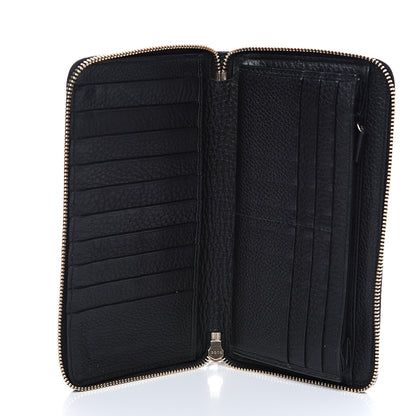 Gucci Calfskin Soho Zip Around Wallet Black 4 of 12