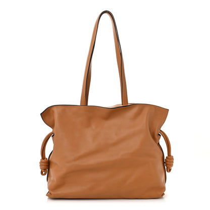Loewe Calfskin Large Flamenco Knot Bag Warm Desert 1 of 10