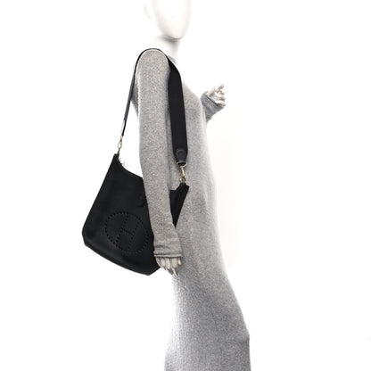 Hermes Taurillon Clemence Evelyne GM Black 2 of 11