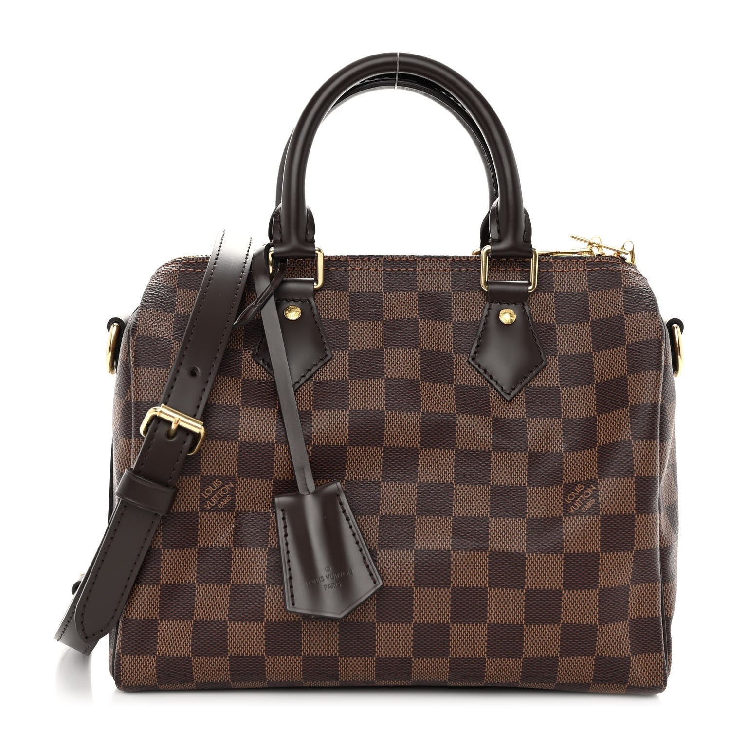 Louis Vuitton Damier Ebene Speedy Bandouliere 25 1 of 9