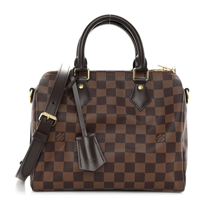 Louis Vuitton Damier Ebene Speedy Bandouliere 25 1 of 9