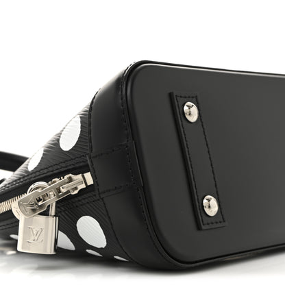 Louis Vuitton X YK Epi Alma BB Black White 8 of 11