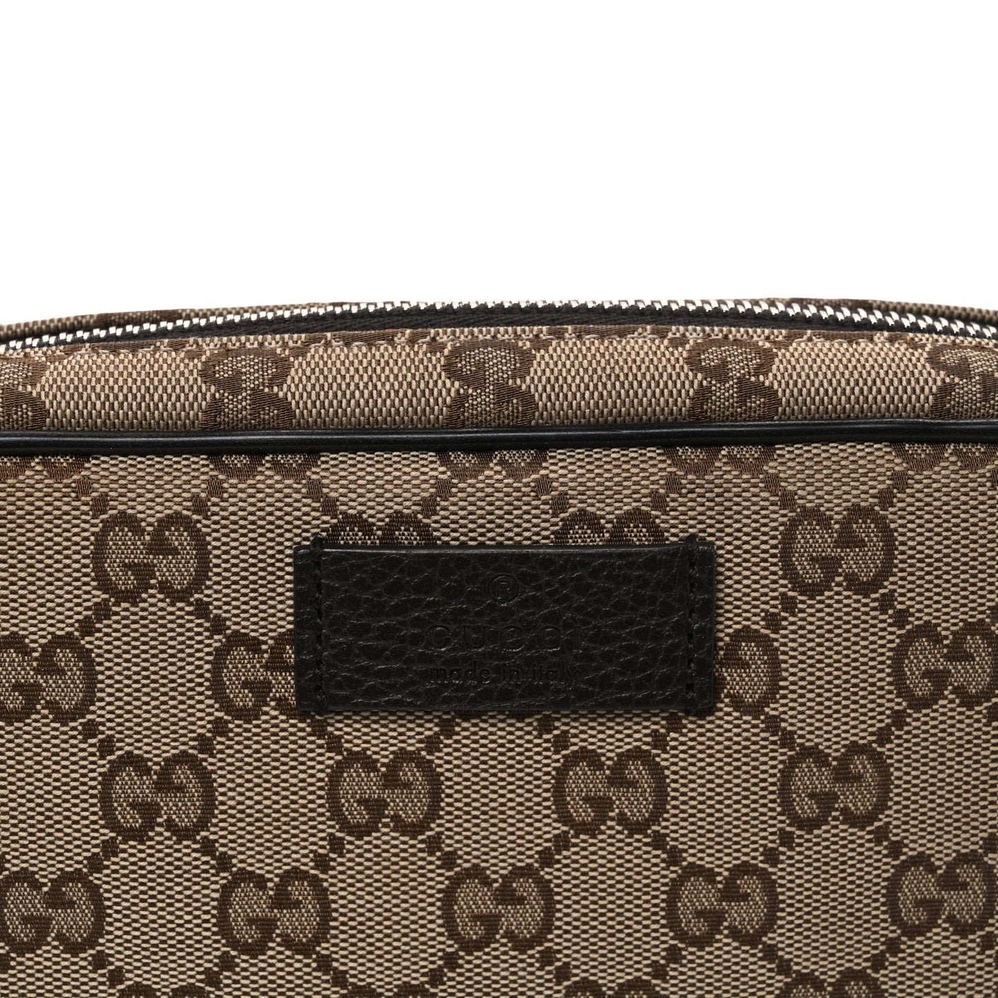 Monogram Belt Bag Dark Brown