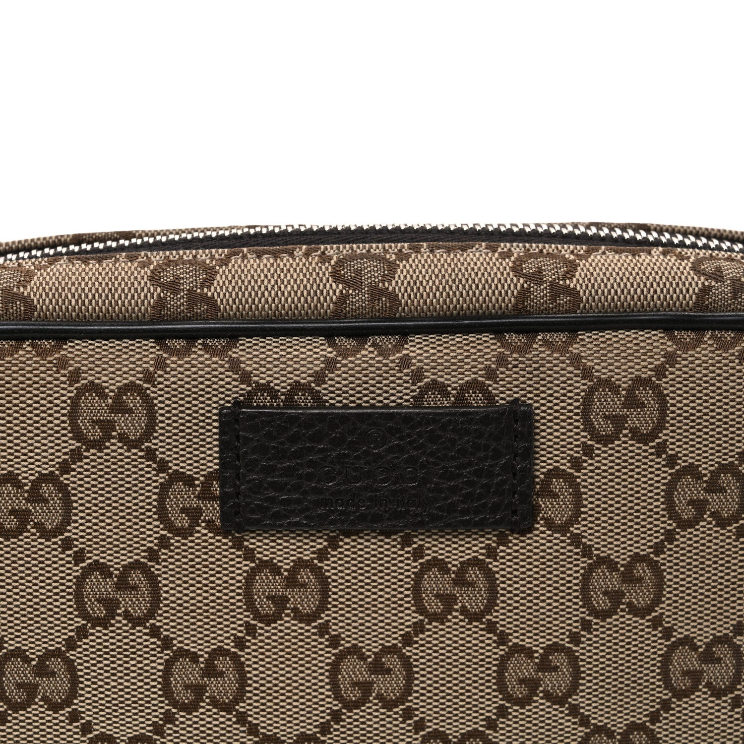 Gucci Monogram Belt Bag Dark Brown 8 of 11