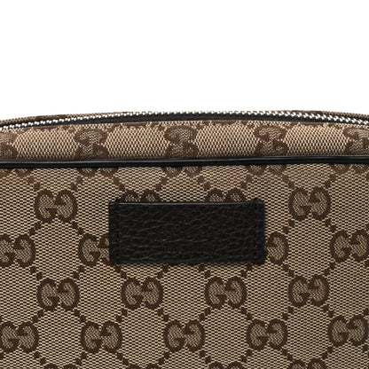 Gucci Monogram Belt Bag Dark Brown 8 of 11