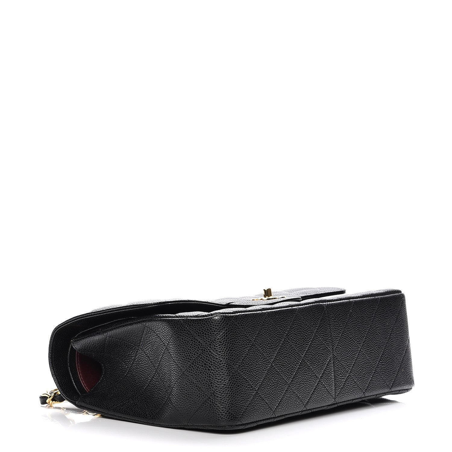 Chanel Caviar Quilted Jumbo Double Flap Black 4 of 7