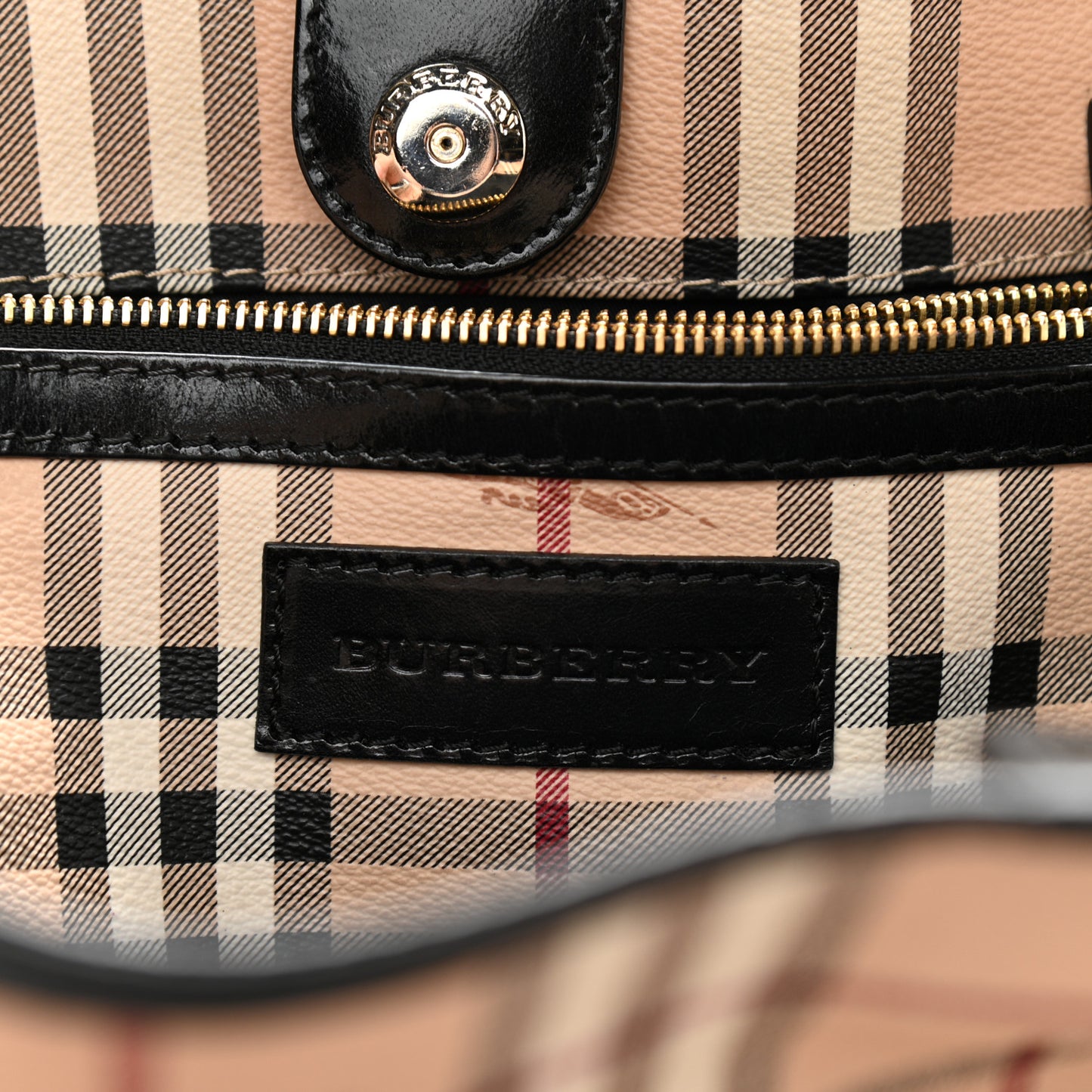Haymarket Check Small Canterbury Tote Black