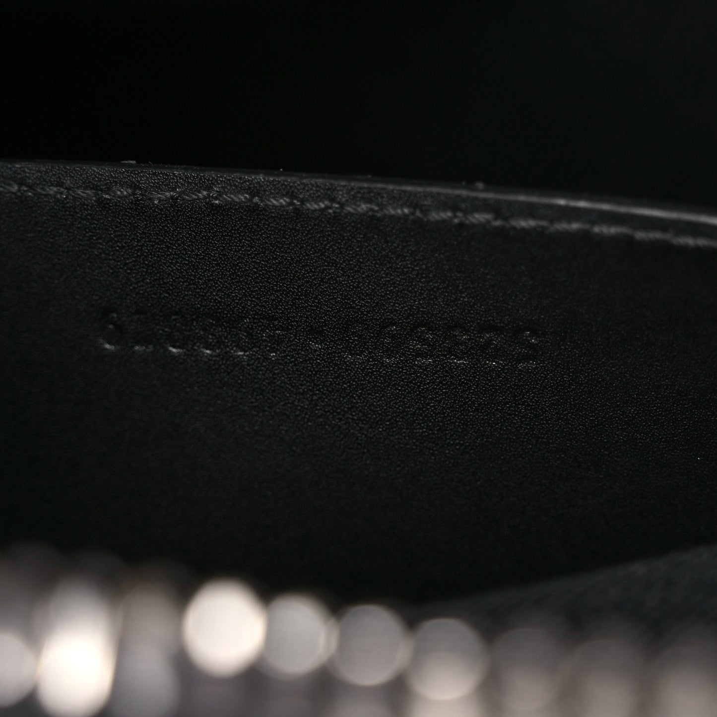 GG Supreme Monogram Web Small Flat Messenger Bag Black Grey