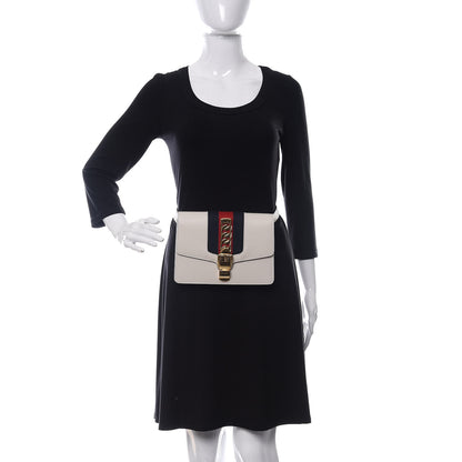 Gucci Calfskin Sylvie Belt Bag Off White 2 of 8