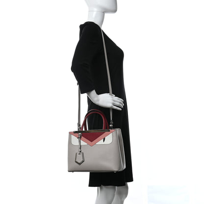 Fendi Vitello Elite Monster Petite 2Jours Tote Polvere Ribes Multicolor 2 of 10