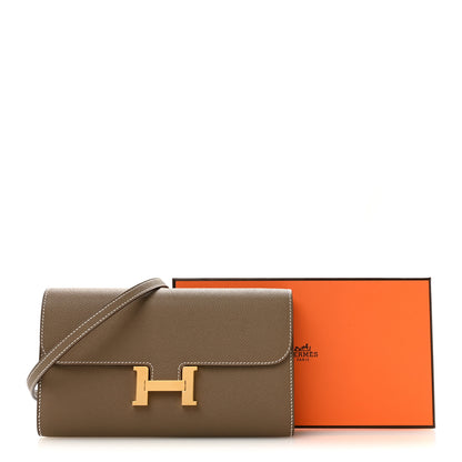 Hermes Epsom Constance Long To Go Wallet Etoupe 11 of 11