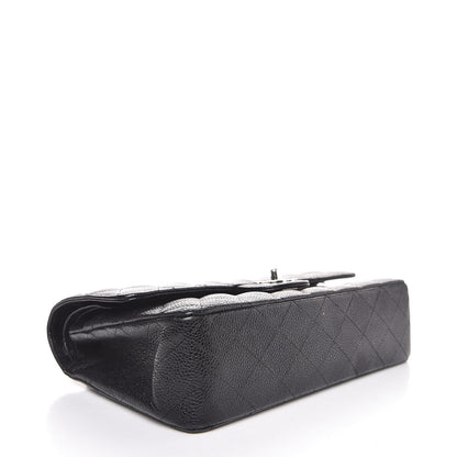 Chanel Caviar Quilted Medium Double Flap Black 5 of 9